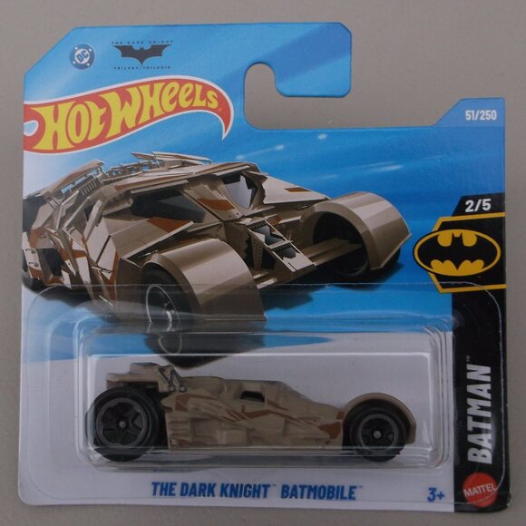 Mattel Other - Mattel, Hot Wheels, the Dark Knight Batmobile Camo Variant • 51/250 • 2/5 • NWT